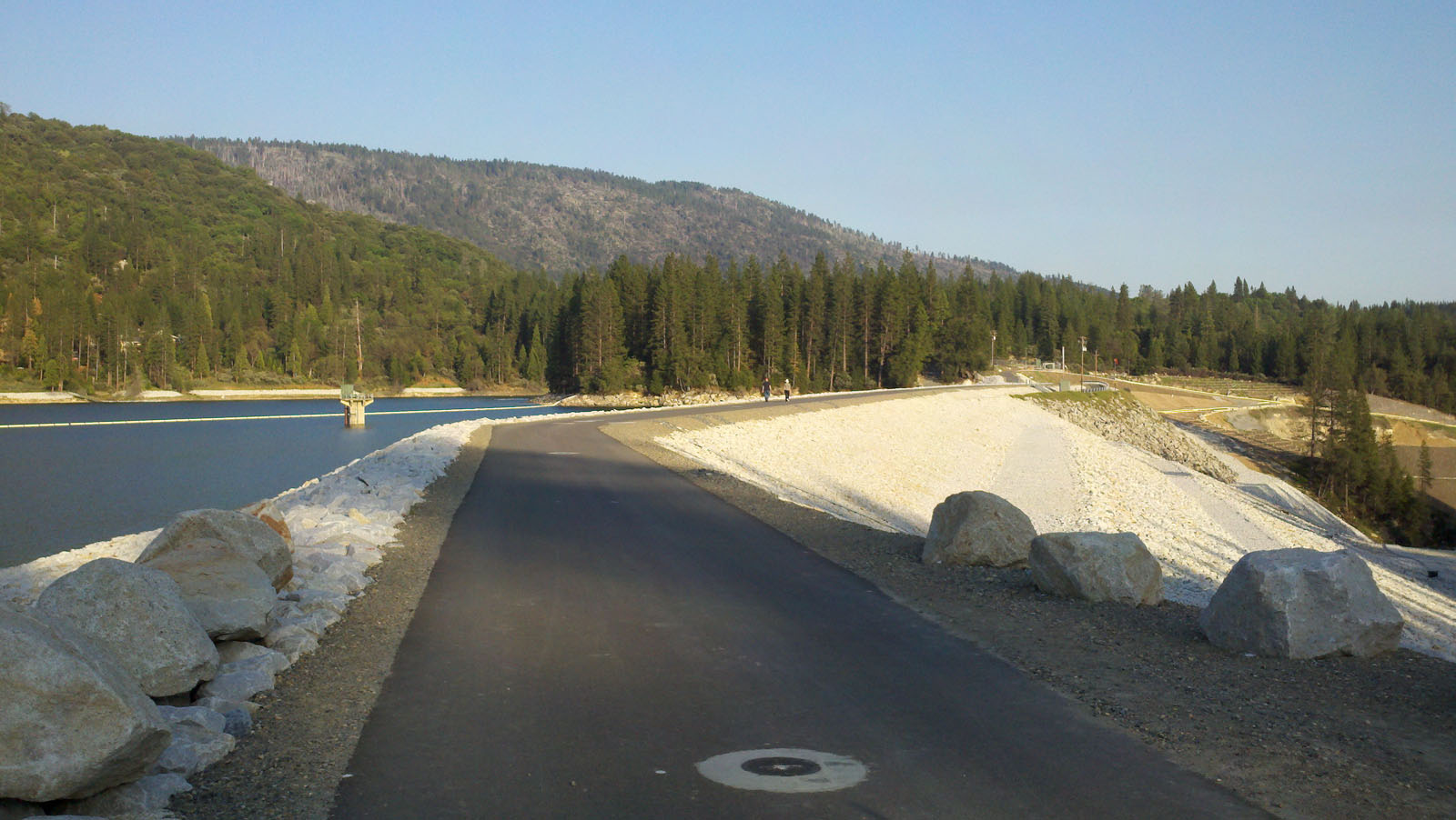 Crane Valley Dam Seismic Retrofit Complete Dam Crest Now Open Bass